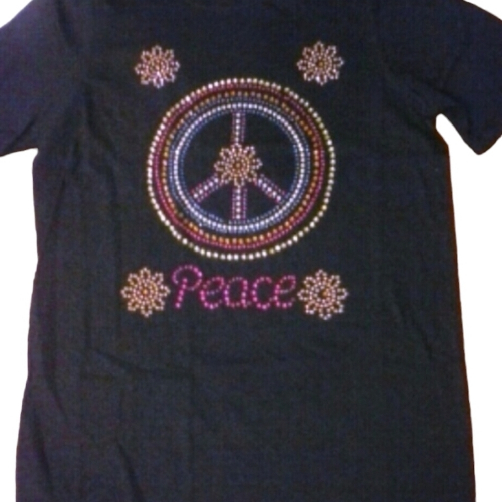 Peace Tee Shirt (Black)